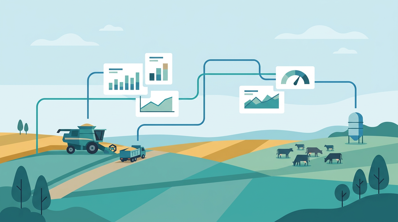Panorama de la suite Waiki Agro: agricultura, ganadería y tableros conectados